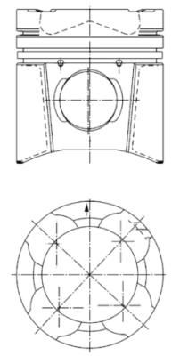 WILMINK GROUP Поршень WG1023365